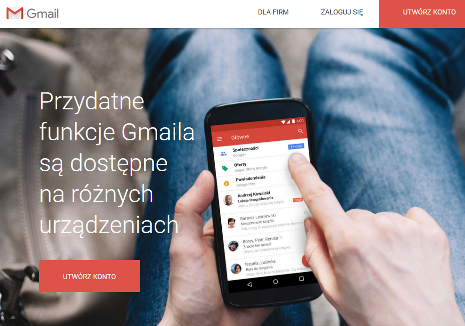 Poczta Gmail