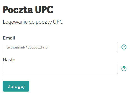 Poczta UPC